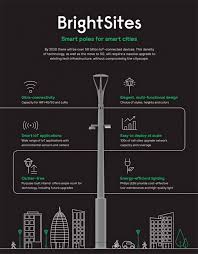 Telecoms Infrastructure Blog: BrightSites Smart poles for Smart Cities