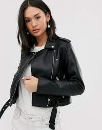 Leather Jacket Women Black Biker Motorcycle Pure Lambskin Size Xs S M L Xl Xxl Ebay In 2021 Faux Leather Biker Jacket Leather Jackets Women Leather Jacket Girl