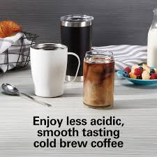 Also use it to mix puddings and beat eggs for omelets. Amazon Com Hamilton Beach Cold Brew Iced Coffee Maker And Tea Infuser 1 7 L 57 5 Oz Glass Pitcher With Removable Stainless Steel Filter Kitchen Dining