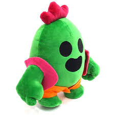 Дешево 10k кубков легендарки пассивки. Brawl Stars Plush Toys 20cm Cactus Plush Doll Cute Game Anime Model Spike Plush Shopee Malaysia