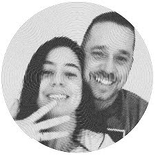 Easy Spiral Betty Photo Sticker Project