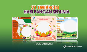 Tagar #pahlawanpangan muncul dalam peringatan tahun 2020 ini. 21 Twibbon Hps Hari Pangan Sedunia 16 Oktober 2021 Kirim Bingkai Foto Ucapan Selamat World Food Day Di Instagram Whatsapp Facebook Dan Twitter Semangat News