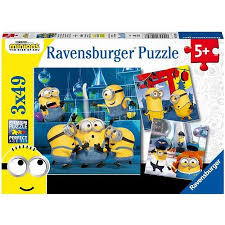 The company was founded by otto robert maier with seat in ravensburg, a town in upper swabia in southern germany. Ravensburger Puzzle 050826 Mimoni 2 3x49 Pieces Puzzle Alzashop Com