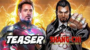 Right at the end of the trailer, however. Shang Chi Teaser Iron Man Scene Easter Eggs Marvel Phase 4 Breakdown Youtube