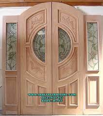 Harga kusen kayu jati asli jawa tengah ( kering ). Model Pintu Lengkung Kupu Tarung Terbaru Daun Pintu Model Lengkung Ikhsan Furniture Jepara