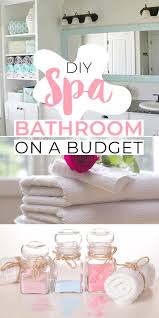 We summarise soothing spa bathroom decor ideas to for creating a soothing environment in your washroom. Diy Spa Bathroom On A Budget The Budget Decorator