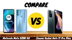Motorola Moto G200 5G vs Xiaomi Redmi ...