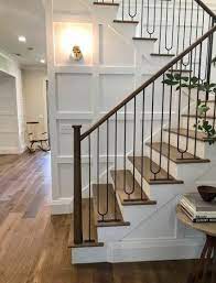 A farmhouse stair railing might not be at the top of your list when refreshing your home, but we think it should be given a higher priority. Pin On Stepping Out