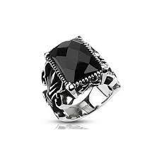 Bague Chevaliere Homme Acier Pierre Onyx Noire Fleur De Lys Gothique A la recherche d'une chevaliere homme or ? bague chevaliere homme acier pierre onyx noire fleur de lys gothique