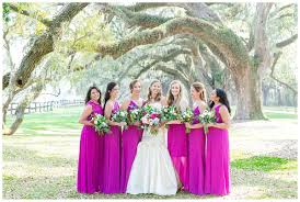 Begonia Bright Pink David S Bridal Bridesmaid Dresses Dana Cubbage Wedding Photography Bright Pink Wedding Davids Bridal Bridesmaid Dresses Pink Bridal Party