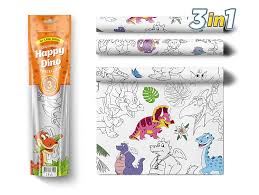 Aware that in kids and toddlers colouring helps to stimulate creativity, encourage sensitivity, communication, expression and is able to promote concentration we. Tablecovers Toys Games 3 In 1 Large Coloring Tablecloth Water Resistant Poster For Kids And Toddlers Colorable Frame Happy Dino Fun Painting Activity For Party And Decor Paper Table Doodle Board