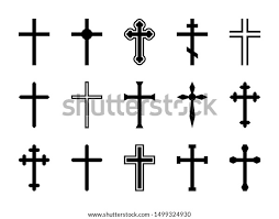 Hristiyan haçı İsa Mesih haç, farklı Stok Vektör (Telifsiz) 1499324930 |  Shutterstock