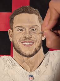 Painting Maxx Crosby