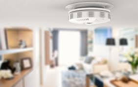 Like every spark a lightning is a strong transmitter on a broad range because smoke detectors are designed to rather go off spuriously than stay silent wrongly, your smoke detector was triggered by the lightning's signal. Hardwired Or Battery Operated Smoke Alarm Going Off For No Reason