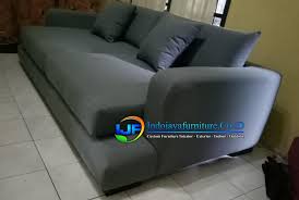 Kursi sofa santai ini juga memiliki desain yang stylish, sentuhan gaya skandinavia yang popoler dengan daya tarik tersendiri. Jual Sofa Bed Santai Minimalis Modern Murah Terbaru Ijf 0126 Indo Jaya Furniture