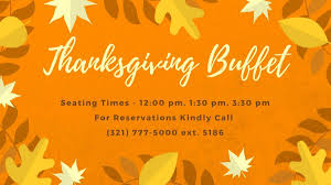 thanksgiving buffet at hilton melbourne beach brevard