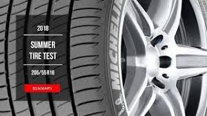 2018 Summer Tire Test Results 205 55 R16 Youtube