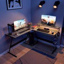 Abeyta Reversible L Shape Gaming Desk Bedroom Setup Room Setup Game Room Design