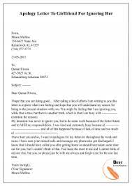 Sample apology letter to girlfriend. Pin On Apology Letter