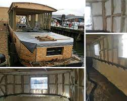 Spray Foam Boat Insulation Evergreen Power Uk