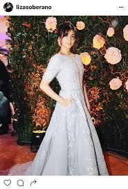 Pin By Beautytalkbymelody On Instagram Fashion Liza Soberano Gown Cocktail Dresses Evening Wear Liza Soberano