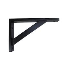 Stylewell 11 5 In X 7 5 In Black Wooden Decorative Shelf Bracket In 2020 Shelf Brackets Decorative Shelf Brackets Shelf Decor