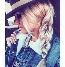 Wᴇsᴛᴇʀɴ Silversagestyle Allurewyoming Western Braid For Showing Western Hairstyles Western Hair Hair Styles For Women Over 50