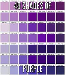 49 shades of purple in 2019 pantone color chart purple