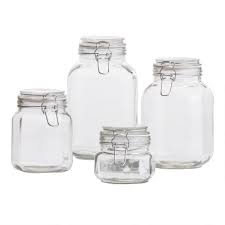 Whether you want to preserve homemade jams or just store pasta, you'll find plenty of different shapes, sizes and styles. Glass Storage Jars
