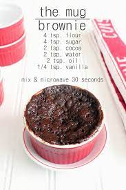 The Mug Brownie Mug Brownie Recipes Mug Recipes Desserts