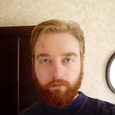 Edward's Blonde/red beard. (Progress)