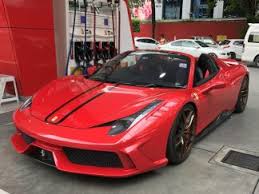 Ferrari 458 Speciale Aperta Front Bumper For The Italia Made From Carbon Fiber As Replacement For The Oem Dmc