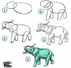 How to draw a peacock for kids. How To Draw Zoo Animals Easily
