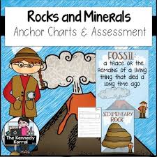 geology rocks and minerals anchor charts and assessment