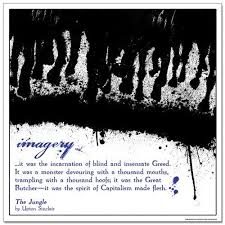 Imagery Literary Term Poster The Jungle Literature Quote Choose Fine Art Paper Laminated Or Framed Multiple Sizes Available Literary Posters Classic Literature Quotes Literary Technique