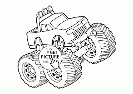 Cars coloring pages mater photos and pictures collection that posted here was carefully selected and uploaded by rockymage team after choosi. Monster Truck 4x4 Coloring Page For Kids Transportation Coloring Pages Printables Free Wupp Truck Coloring Pages Monster Truck Coloring Pages Coloring Books