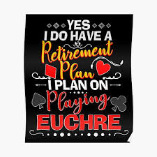 Need a holder for all your cards and small pieces of paper that has important info jotted on them? Euchre Wall Art Redbubble