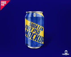 Download Download Soda Can Free Psd Mockup Psddaddy Com