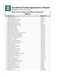 Relacion y resumen de financiamientos