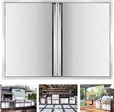 Talk to the experts at steel kitchen to discover. Ciogo Barbecue Doors 17 X 24 Inch 304 Stainless Steel Flush Access Door For Outdoor Kitchen Commercial Bbq Iceland Barbecue Station Outdoor Cabinet Grill Grill Built In Amazon De Garten
