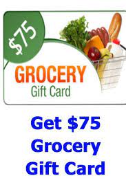 Send them a treat from their favourite brand. Get A Free 75 Grocery Card In 2021 Grocery Gift Card Grocery Grocery Shop