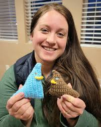 ENCORE EXCELLENCE ⭐️ Birds and jellyfish fresh off the hook! Recent crochet  projects created by some of our crochet and knitting students. Check out  our crochet and knitting classes here  https://www.encorecreativecenter.com/winter-spring-2025.html ...
