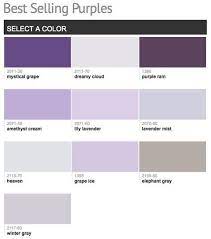 ↑ here's a clean, summery purple color chart. 51 Ideas For Bedroom Paint Colors Purple Bathroom Purple Paint Colors Bedroom Colors Purple Lavender Paint Colors