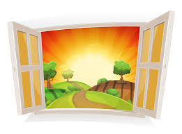 Geoffnetes Fenster Auf Einer Landlichen Landschaft Des Sommers Download Kostenlos Vector Clipart Graphics Vektorgrafiken Und Design Vorlagen