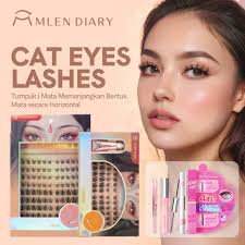 Bulu Mata Palsu Model Cat Eye