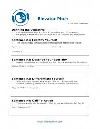 C06 Business Elevator Pitch Worksheet Business Pitch Pitch Presentation Pitch