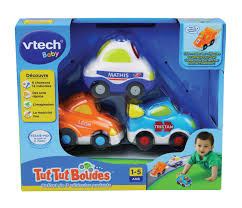 vtech tut tut bolides coffret de 3 vehicules parlants mathis leon tristan 1 5 ans amazon fr bebes puericulture jouet coffret vehicule de police