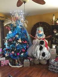 Maybe you would like to learn more about one of these? Frozen Christmas Trees By Kim Dupin Frozen Christmas Tree Disney Christmas Tree Christmas Tree Themes