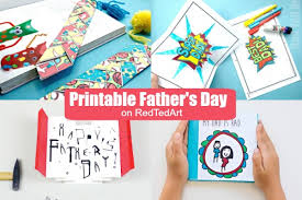 50 best fathers day gift ideas and free printables. Printable Father S Day Cards Crafts Red Ted Art Make Crafting With Kids Easy Fun