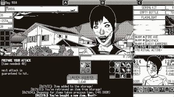World of Horror, a creepy 1-bit style horror RPG, will release next month |  PC Gamer